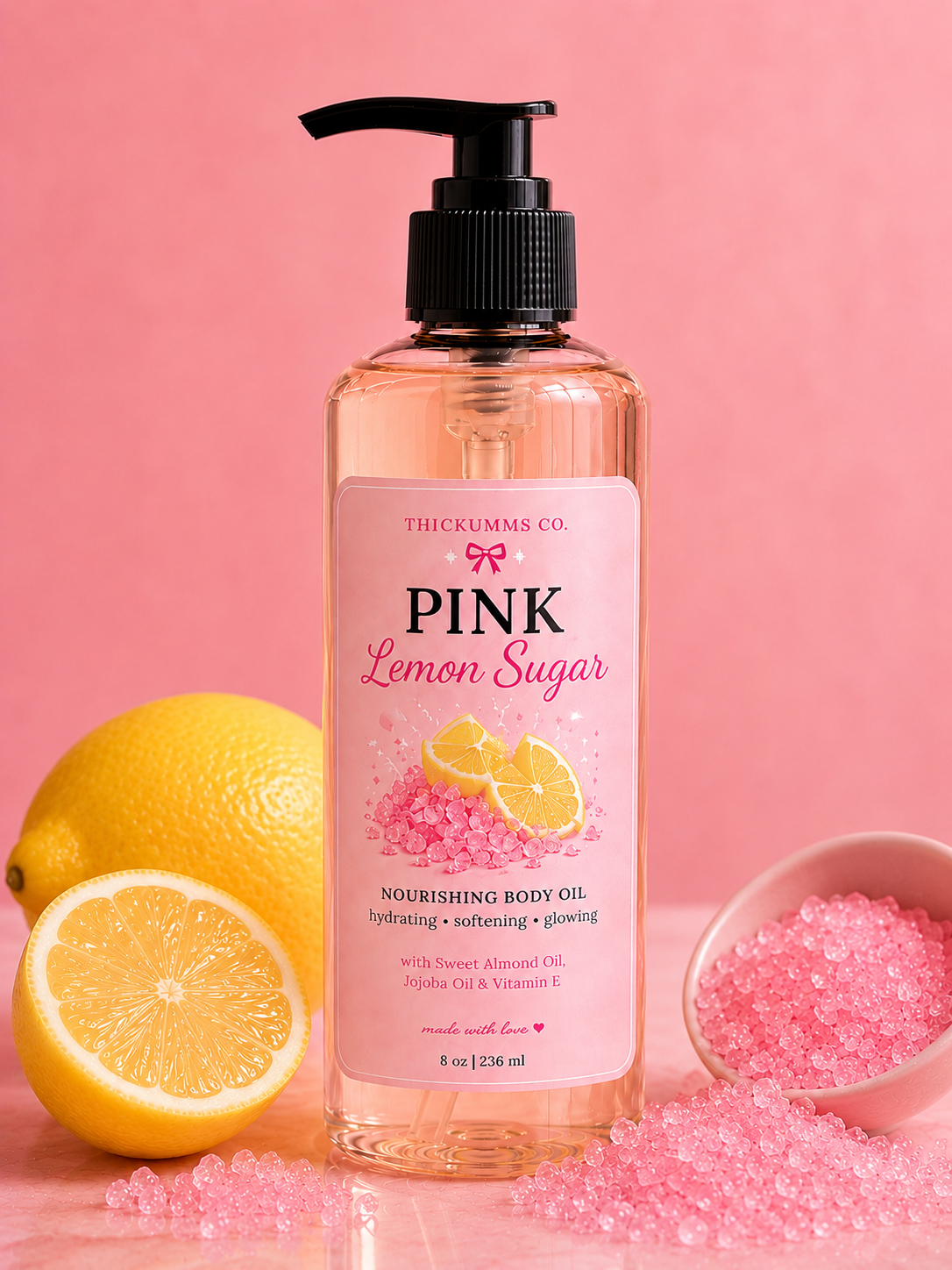 Pink Lemon Sugar Nourishing Body Oil
