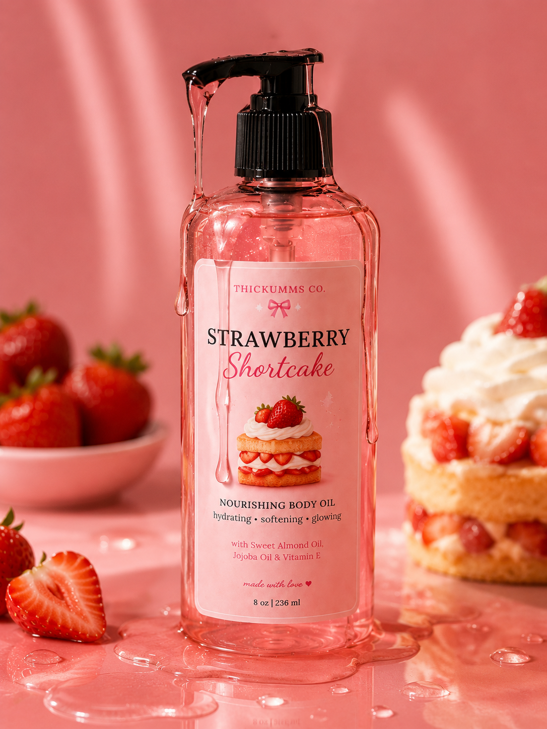 Strawberry Shortcake Nourishing Body Oil