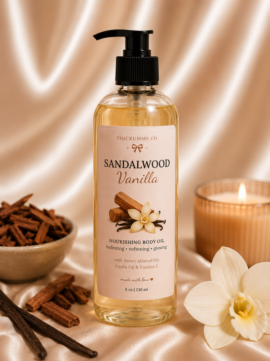 Sandalwood Vanilla Nourishing Body Oil