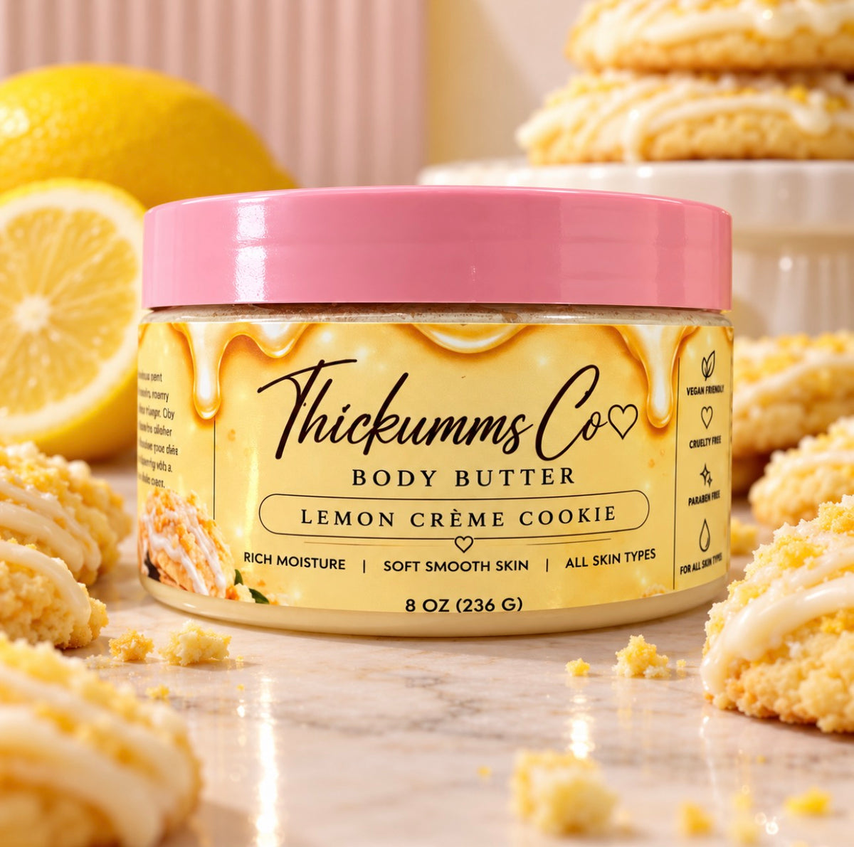 🍋 Lemon Crème Cookie Body Butter