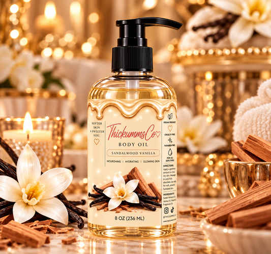 Sandalwood Vanilla Nourishing Body Oil