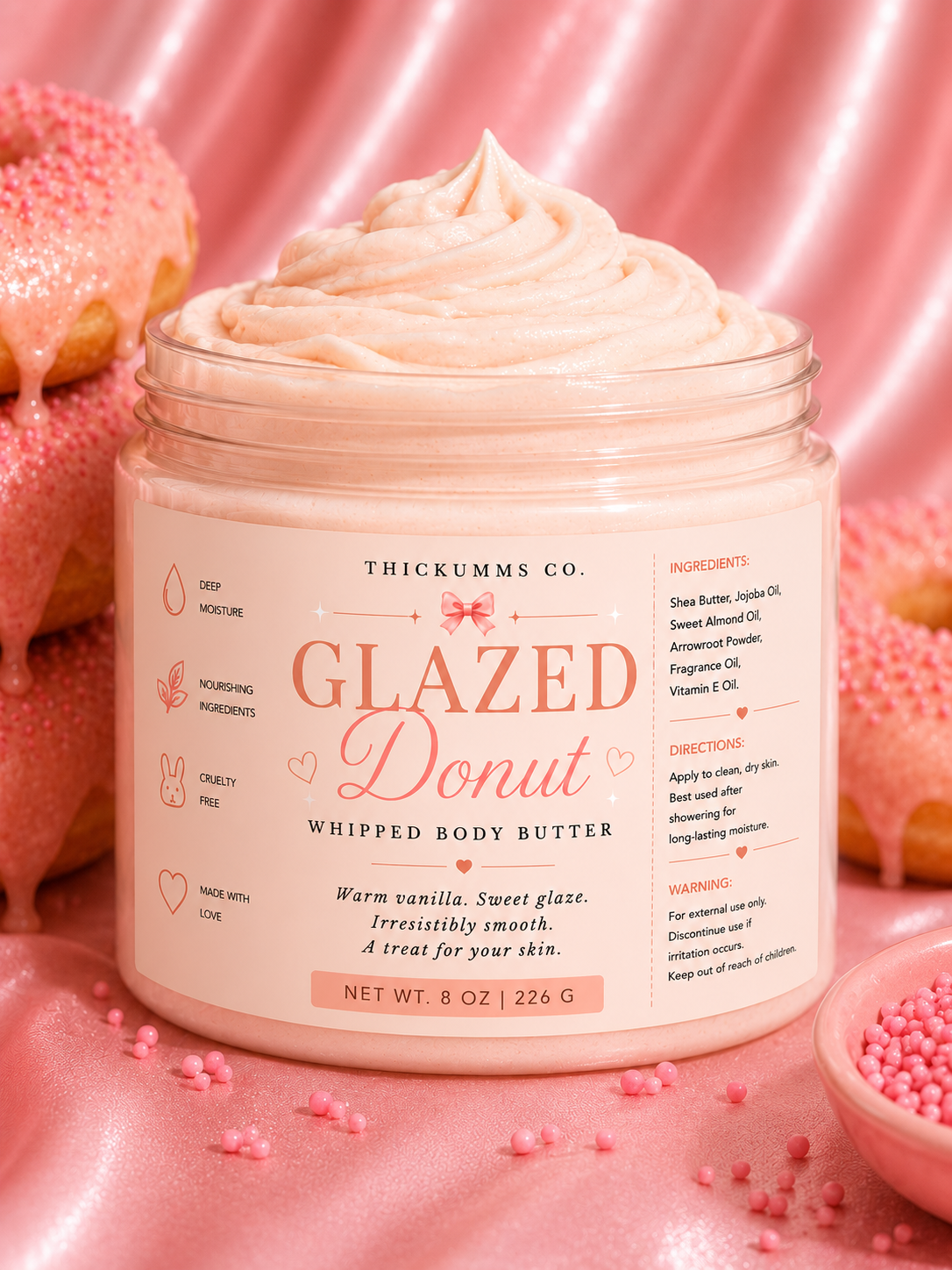 Glazed Donut Whipped Body Butter