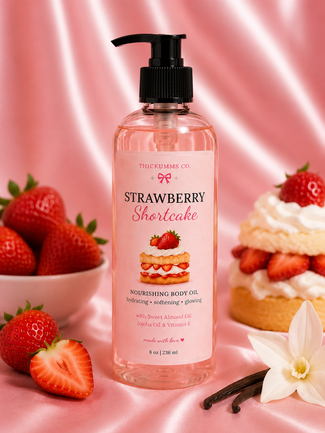Strawberry Shortcake Nourishing Body Oil